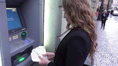 I Withdrew Cash From Atm For Her And Then Fucked Her 10