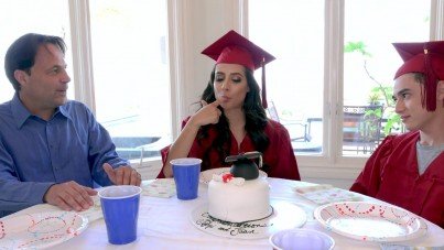 Our Graduation Day With My Stepsister 8
