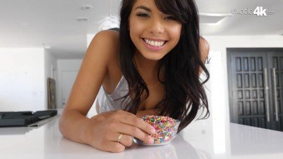 Perfect Cum Inside Little Latina 5