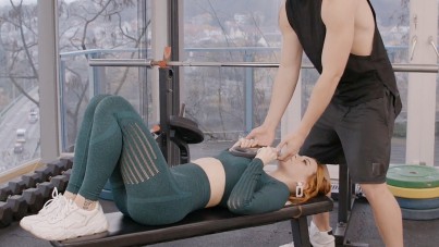 Training With The Weight Of Cock 7