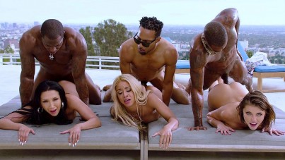 Unreal Blacked Orgy 8